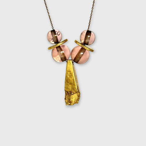 Sautoir TOTEM ROSE BERYL | EMPREINTES Paris - EMPREINTES Paris