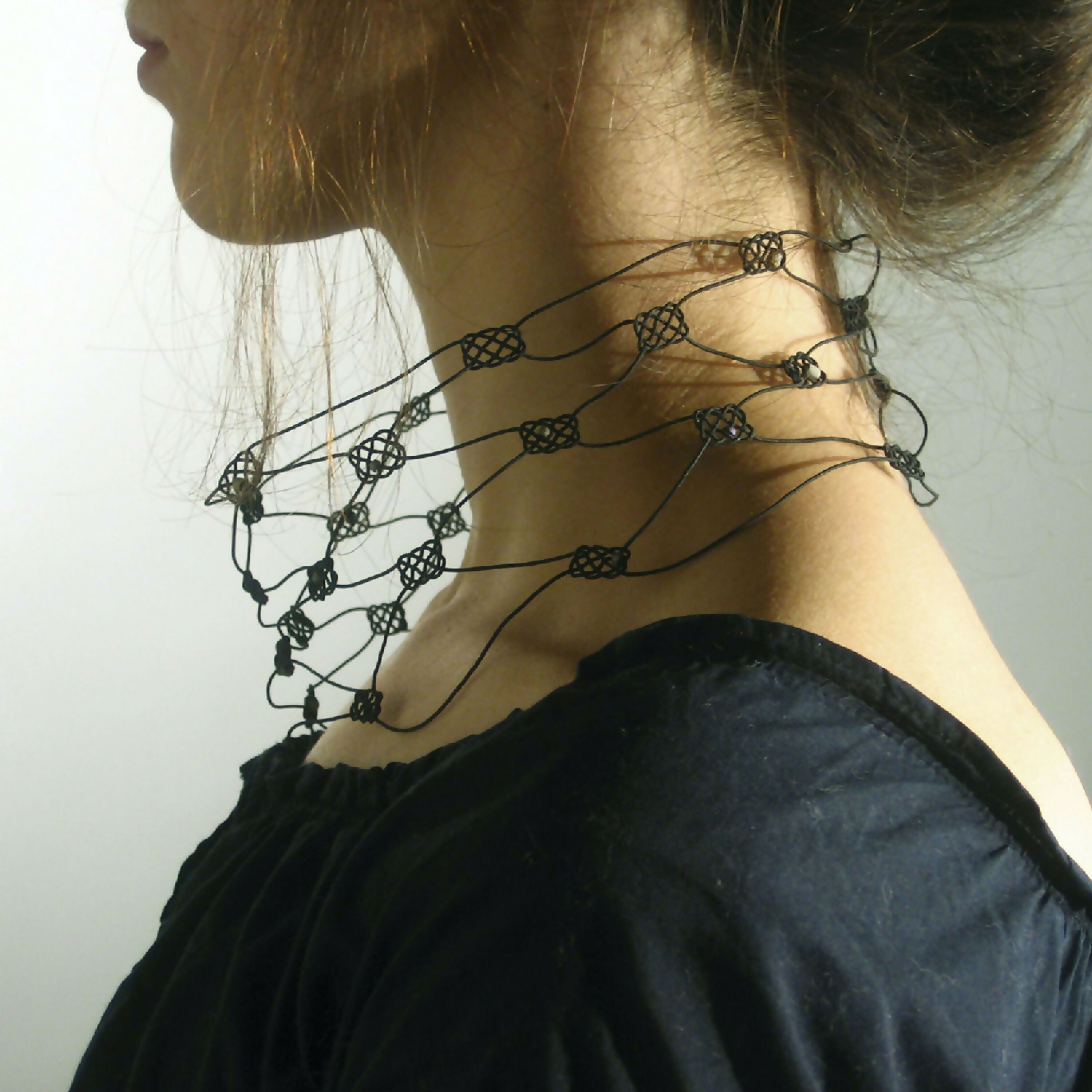 Col / bracelet noir | EMPREINTES Paris