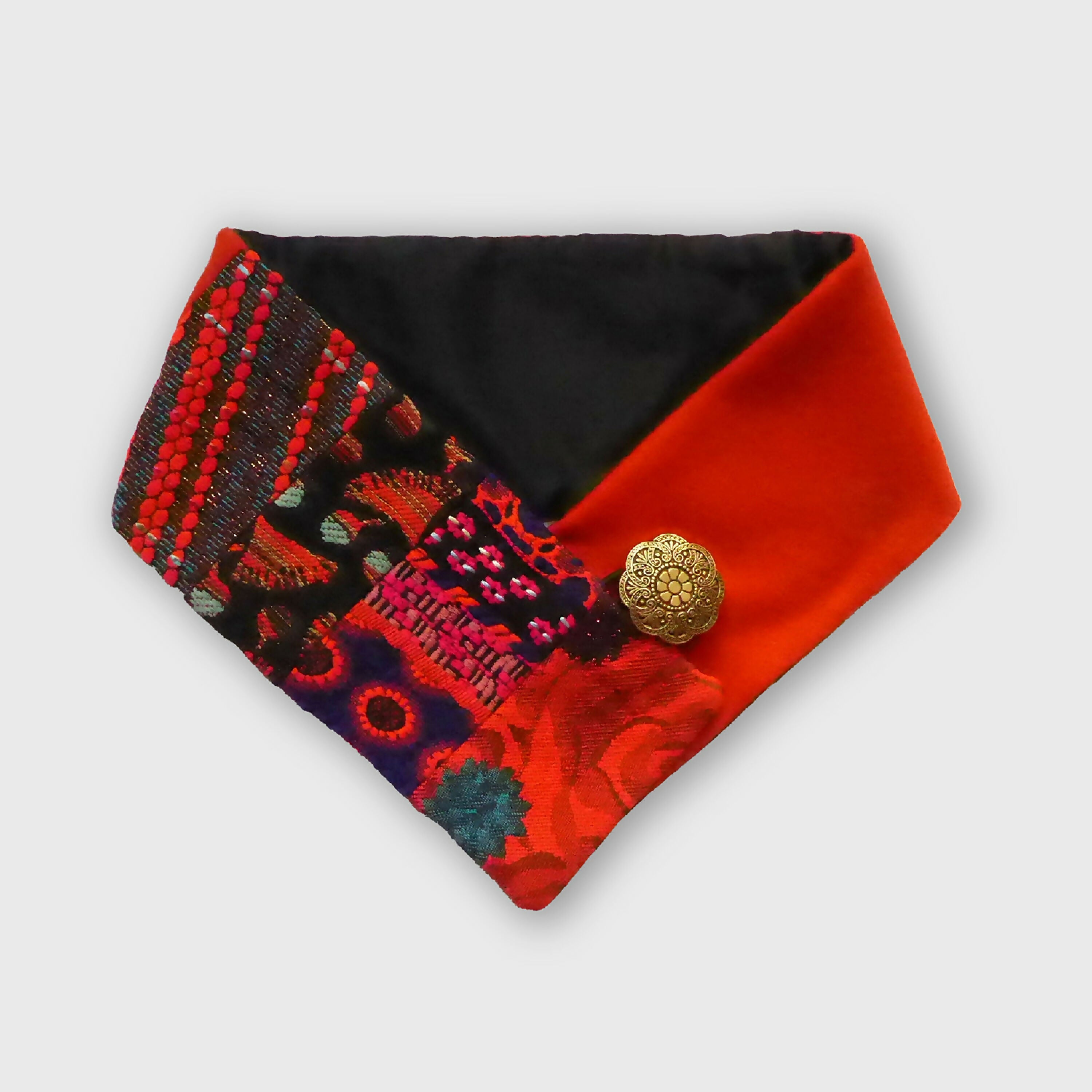 Col en laine vermillon | EMPREINTES Paris