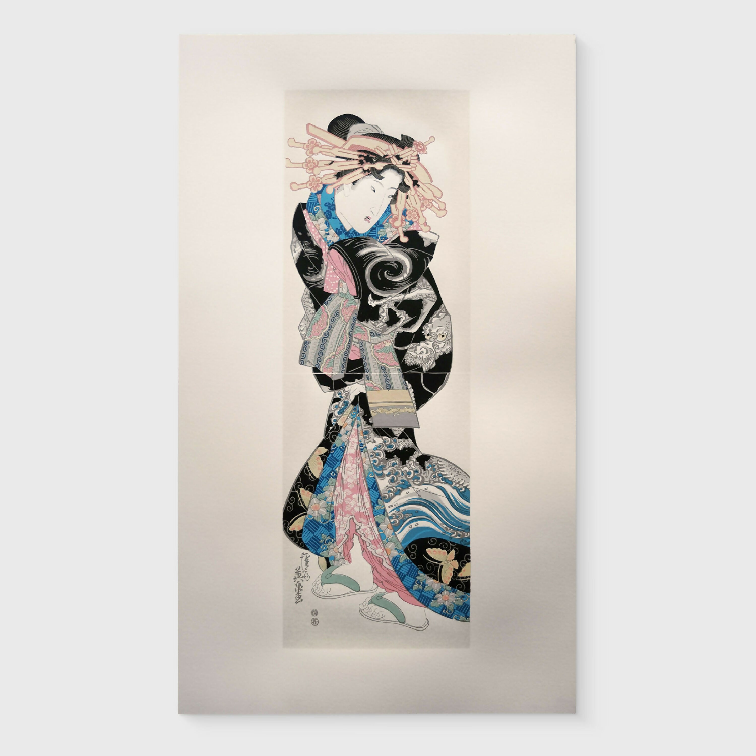 Kesai Eisen : Portrait d