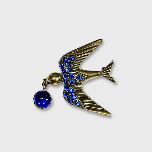 broche_hirondelle_bleue_zazou copie | EMPREINTES Paris - EMPREINTES Paris