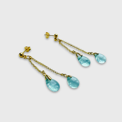mari et femme - Boucles d'oreilles CARILLON Aqua copie | EMPREINTES Paris - EMPREINTES Paris