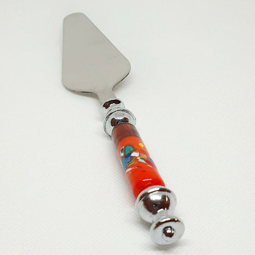 Pelle à tarte en verre de Murano couleurs multivitaminés | EMPREINTES Paris - EMPREINTES Paris