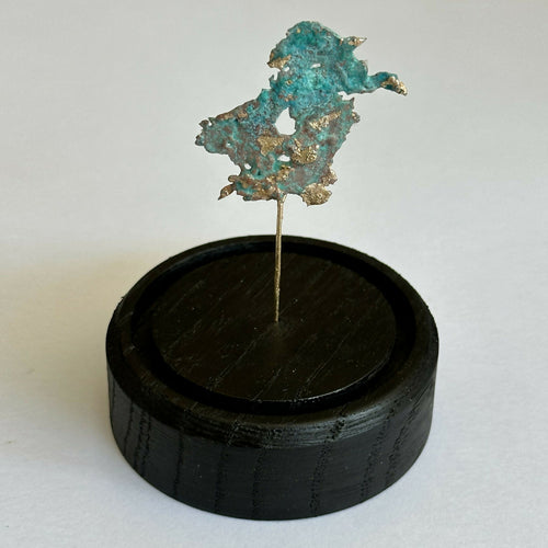 Mini globe TRÉS[OR]S - Flaque patinée | EMPREINTES Paris - EMPREINTES Paris