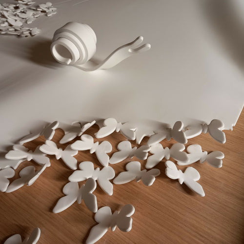 Sculpture murale Le rêve du papillon... l'origine | EMPREINTES Paris - EMPREINTES Paris