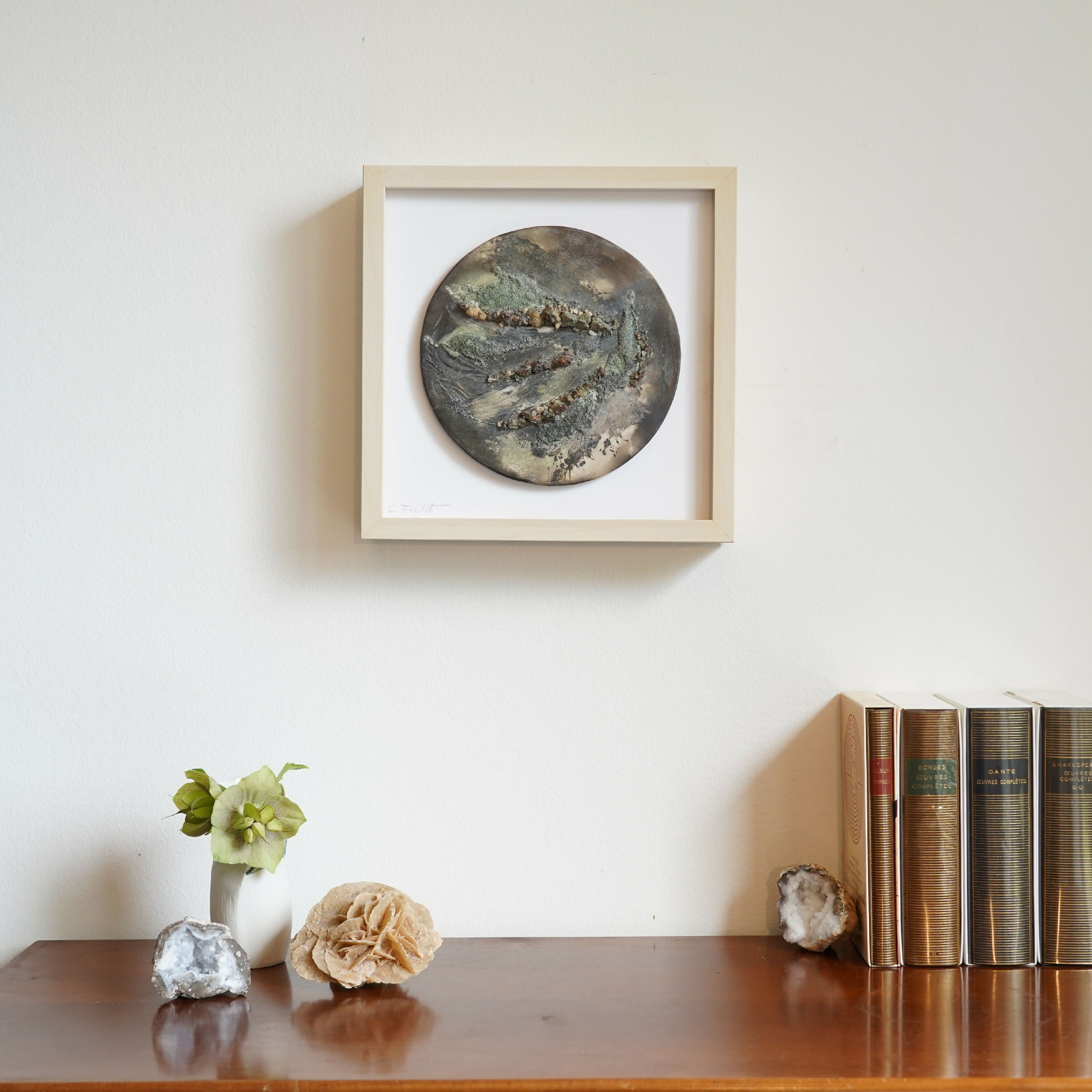 medaillon_bas_relief_reverie_minerale_4_claire_frechet copie | EMPREINTES Paris