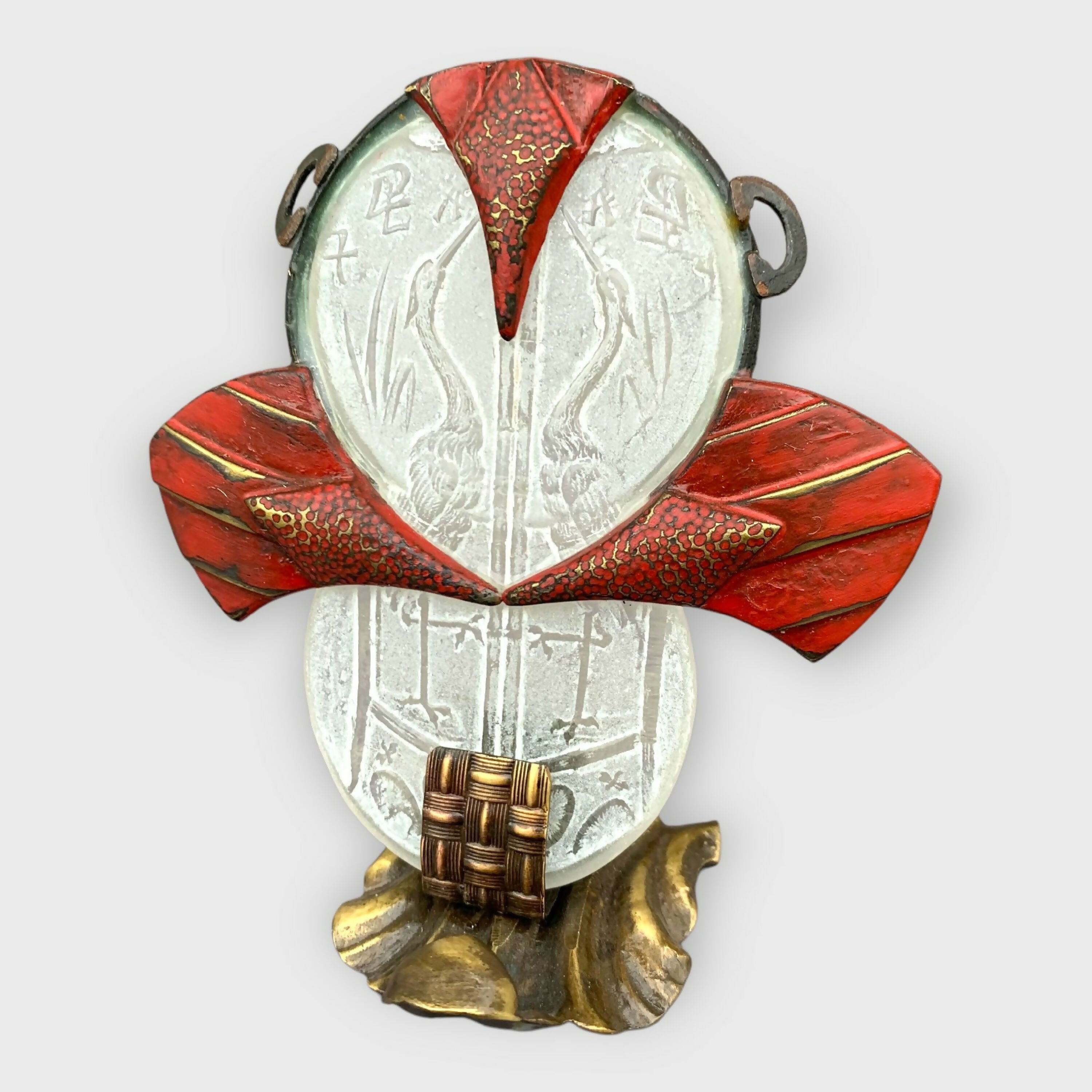 grue, oiseau, Japon, exotique, sculpture a poser, cadeau homme, decoration intérieur, objets à poser | EMPREINTES Paris