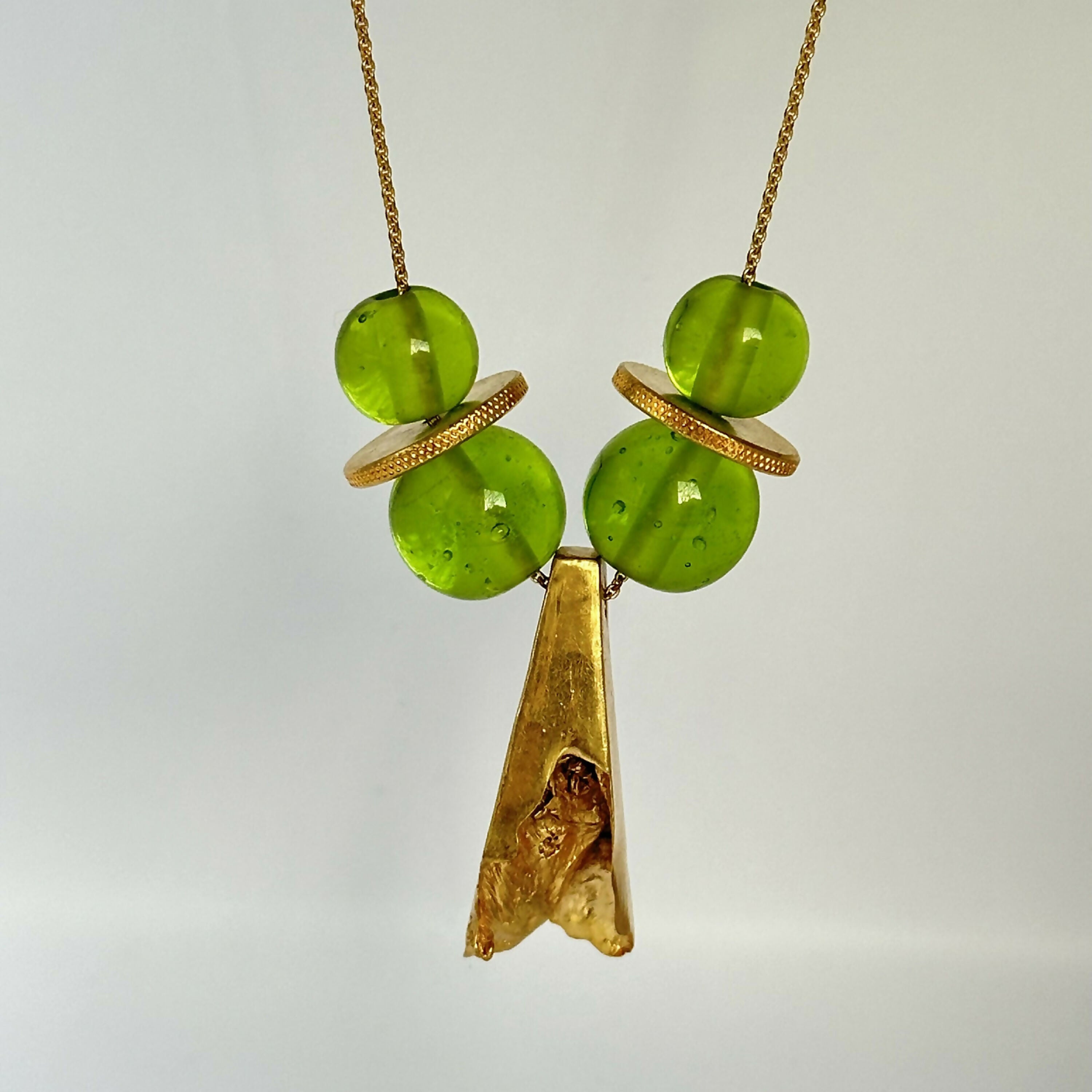 Sautoir TOTEM BLEU MARINE | EMPREINTES Paris