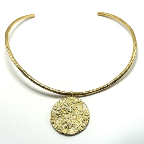 Ras de cou médaillon POUSSIÈRE DE LUNE et de SOLEIL | EMPREINTES Paris - EMPREINTES Paris