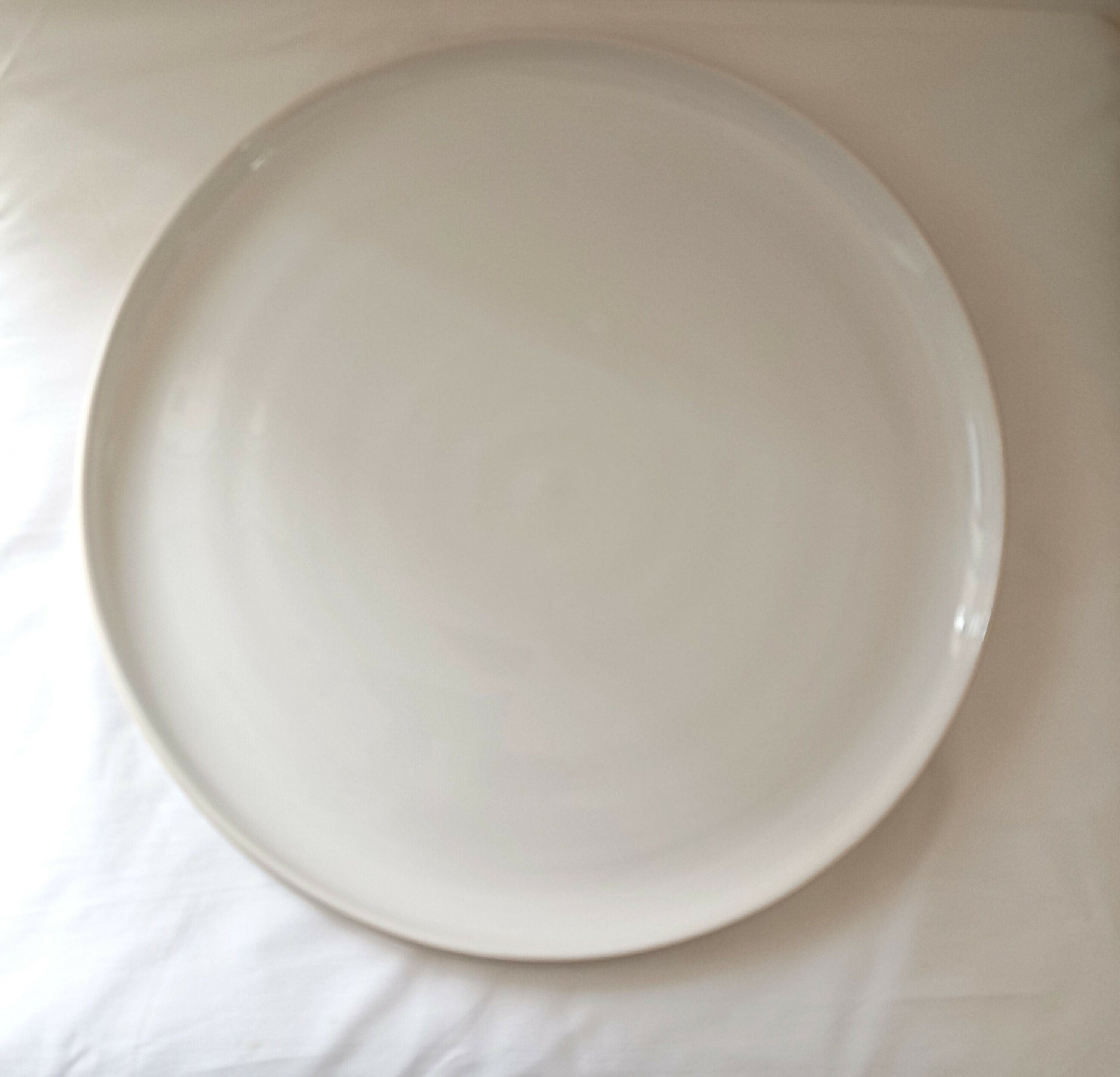 Assiette Asplenium blanc | EMPREINTES Paris