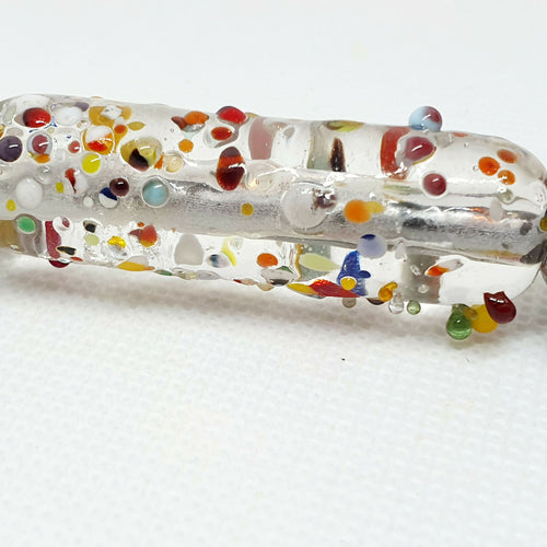 Décapsuleur en verre transparent et éclats multicolores | EMPREINTES Paris - EMPREINTES Paris