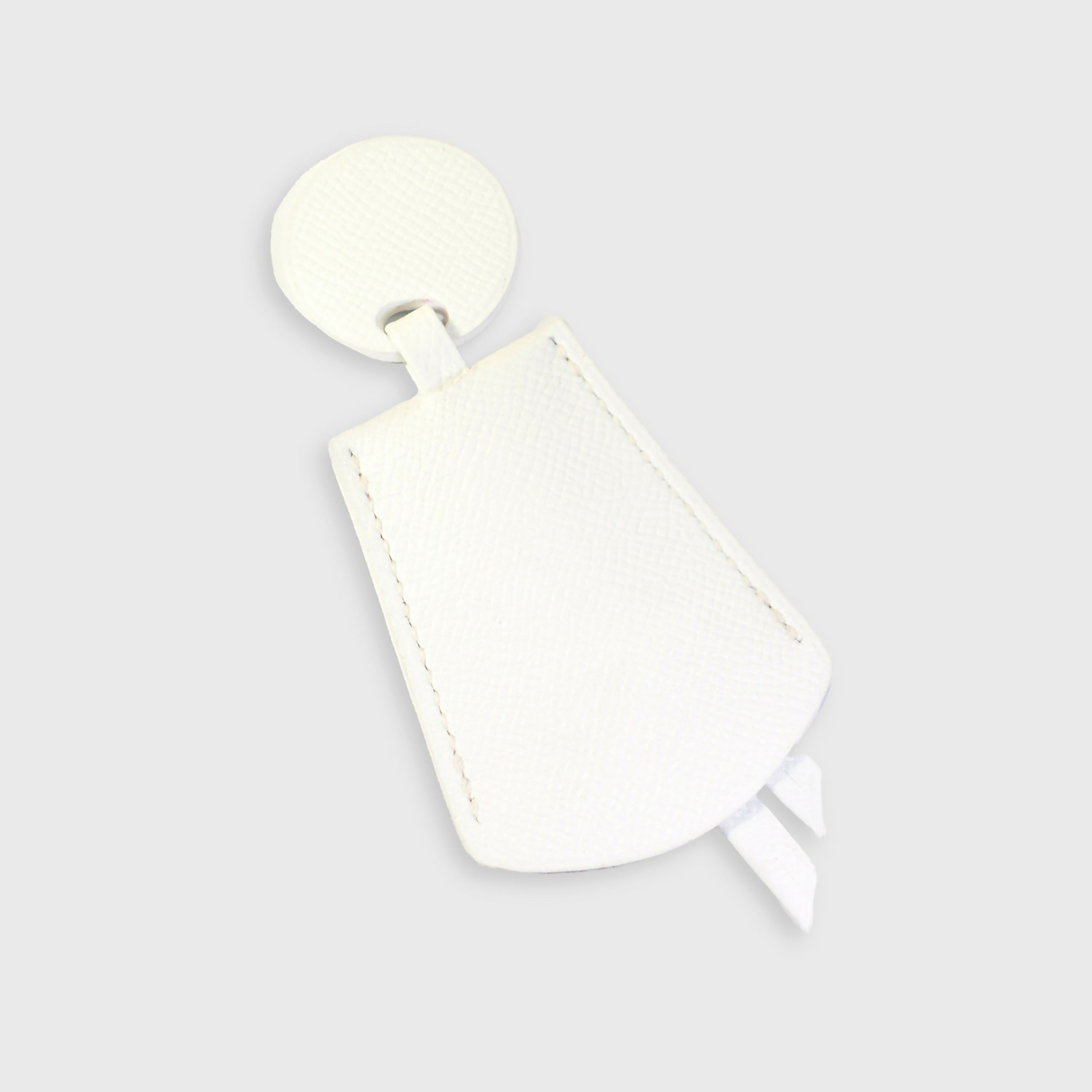 porte_clefs_blanc_julie_troncin_maroquinerie copie | EMPREINTES Paris