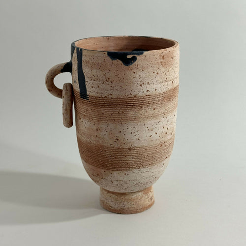 Vase Terracotta à anse d'inspiration antique | EMPREINTES Paris - EMPREINTES Paris