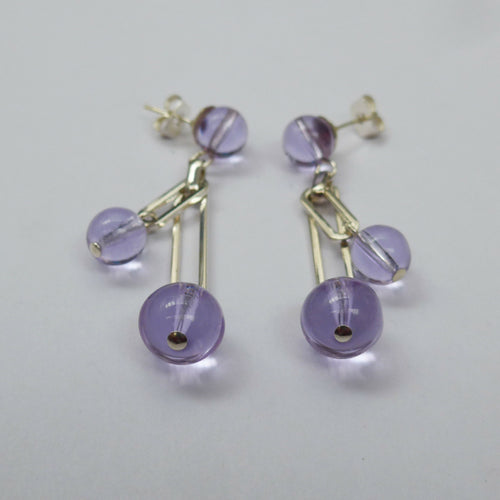 boucles_doreilles_dew_double_violet_stefano_poletti_bijoux copie | EMPREINTES Paris - EMPREINTES Paris