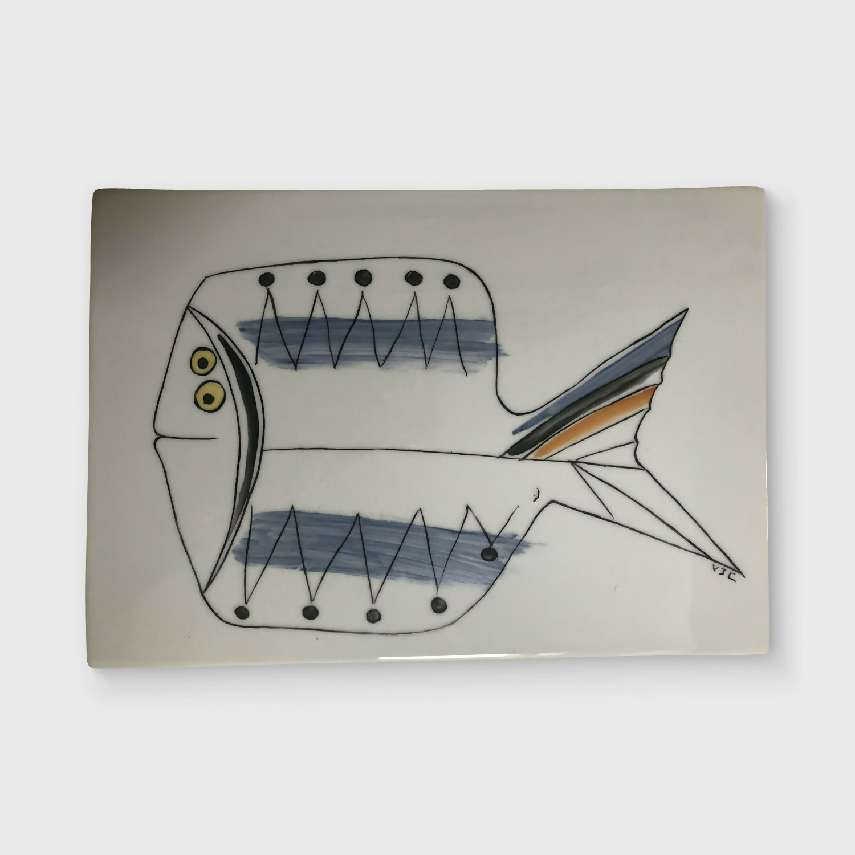 Porcelaine murale POISSON | EMPREINTES Paris