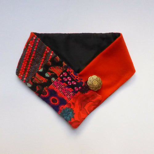 Col en laine vermillon | EMPREINTES Paris - EMPREINTES Paris