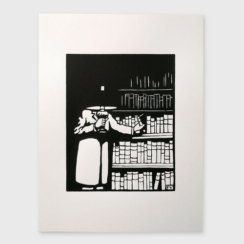 felix_vallotton_le_bibliophile_serigraphie_le_trou_de_la_serrure copie | EMPREINTES Paris - EMPREINTES Paris