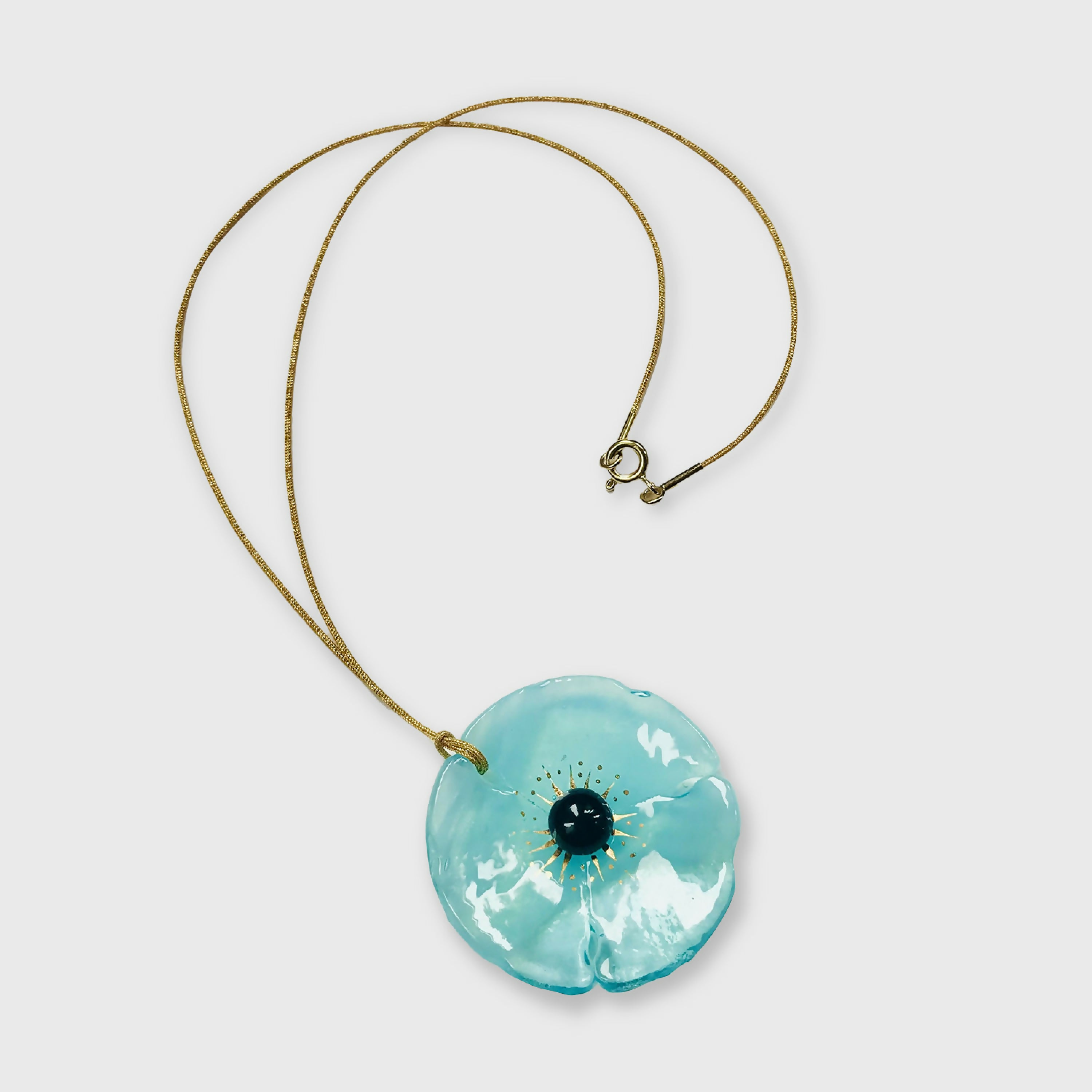 pendentif_coquelicot_bleu_aqua_mari_et_femme copie 2 | EMPREINTES Paris