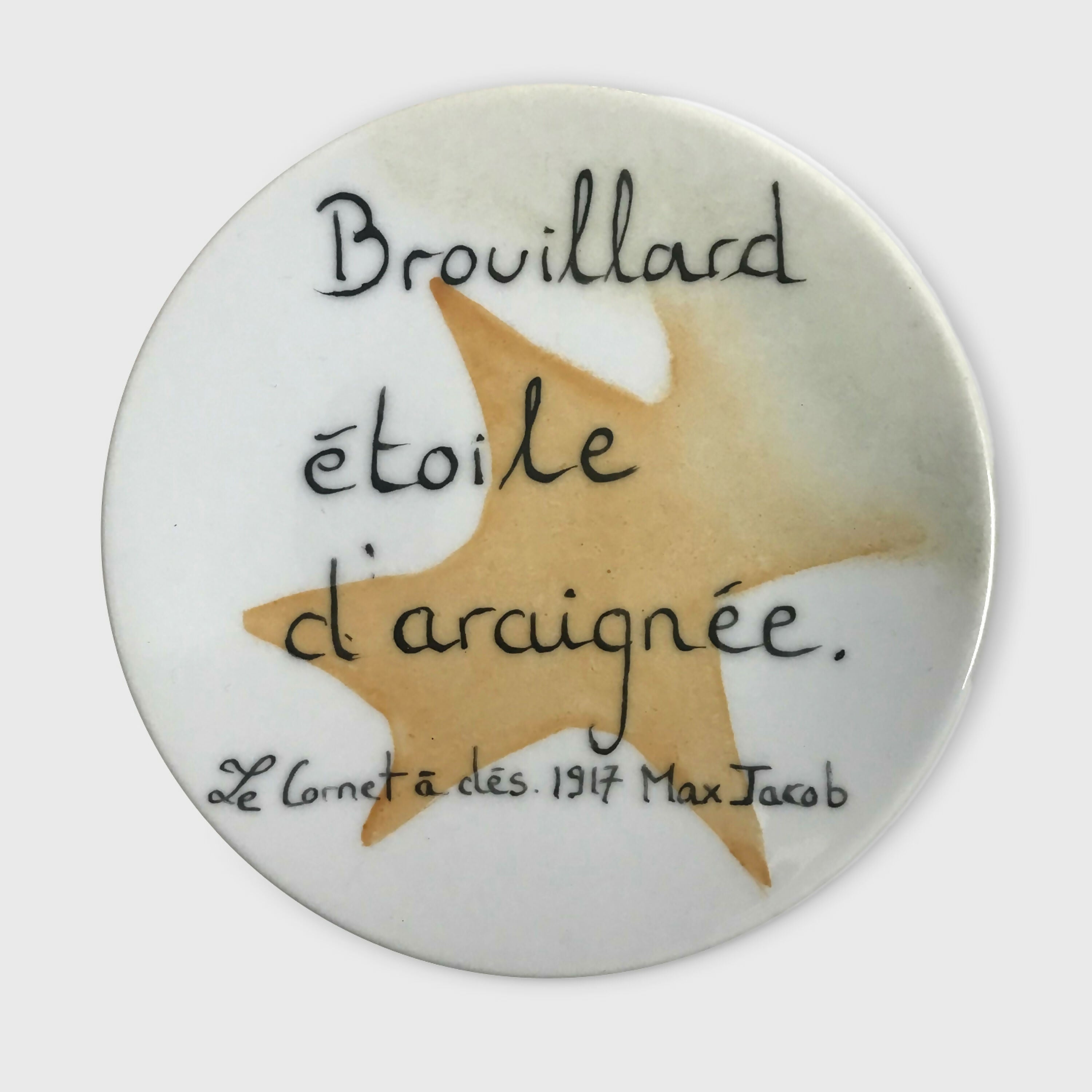 Assiette murale étoile | EMPREINTES Paris