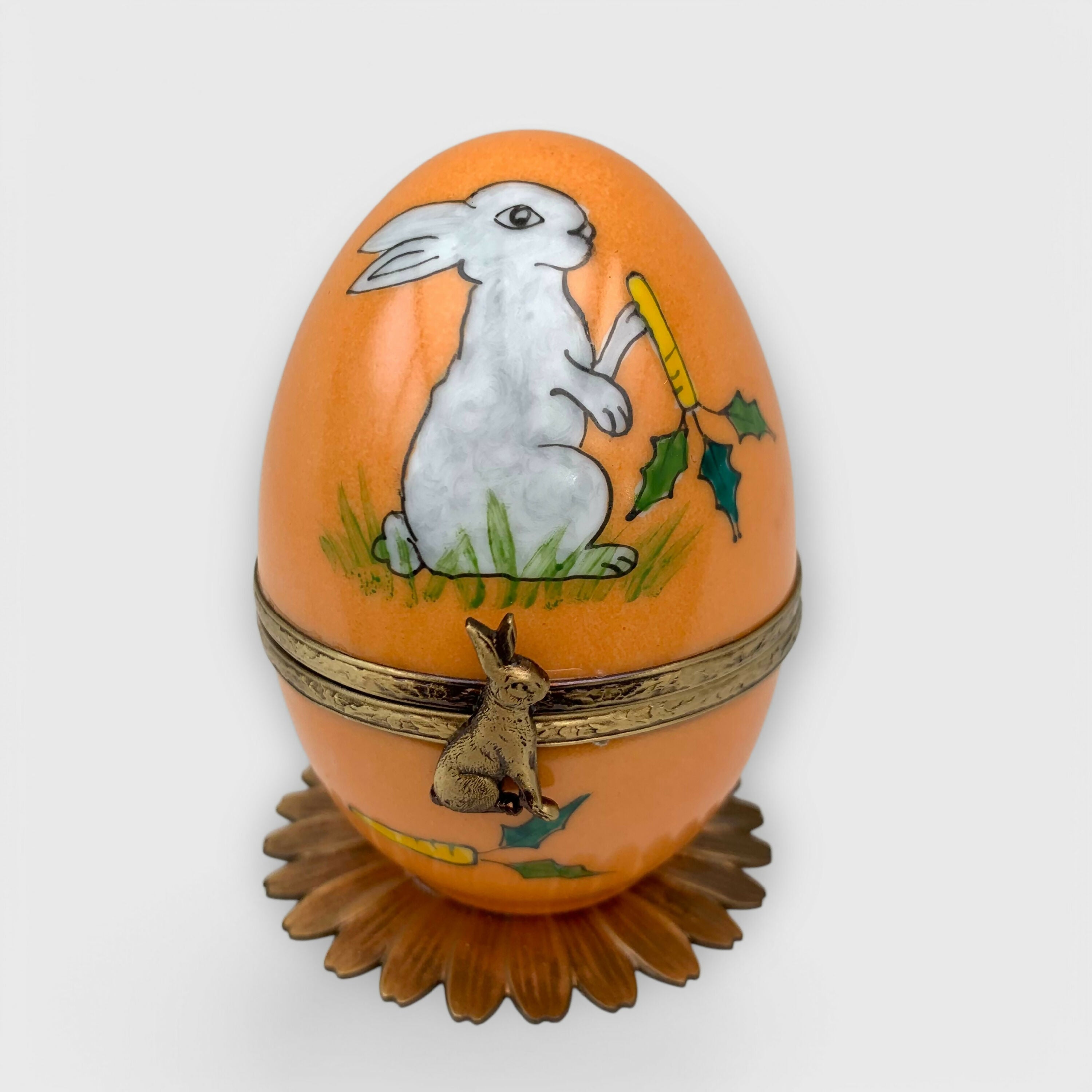 cadeau-decoration-orange_paques_automate_oeuf-style-faberge_lapin_cadeau-naissance_fete-des-meres_noce-porcelaine_Limoges_enfantin_romantique_original_oeuf-collection_lapin-carotte_la-lettre-a-elise_beethoven_boite-a-musique_oeuf-musical | EMPREINTES Paris