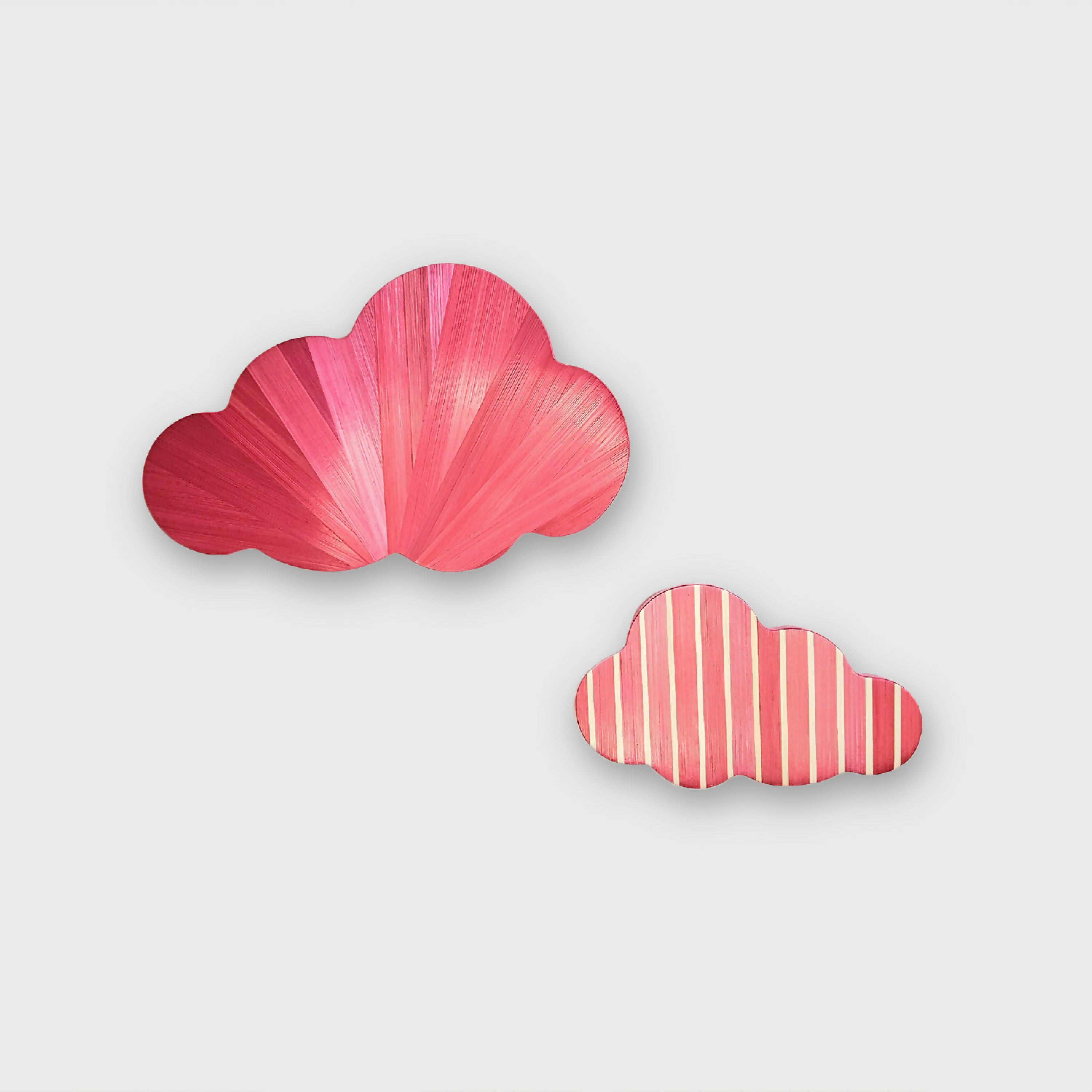 serie_pop_duo_de_nuages_en_marqueterie_de_paille_vieux_rose_hop_studio copie | EMPREINTES Paris