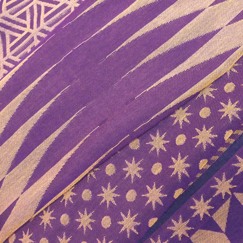 Écharpe Maxi Coton Soie Prune Curry PLANETARIUM | EMPREINTES Paris - EMPREINTES Paris