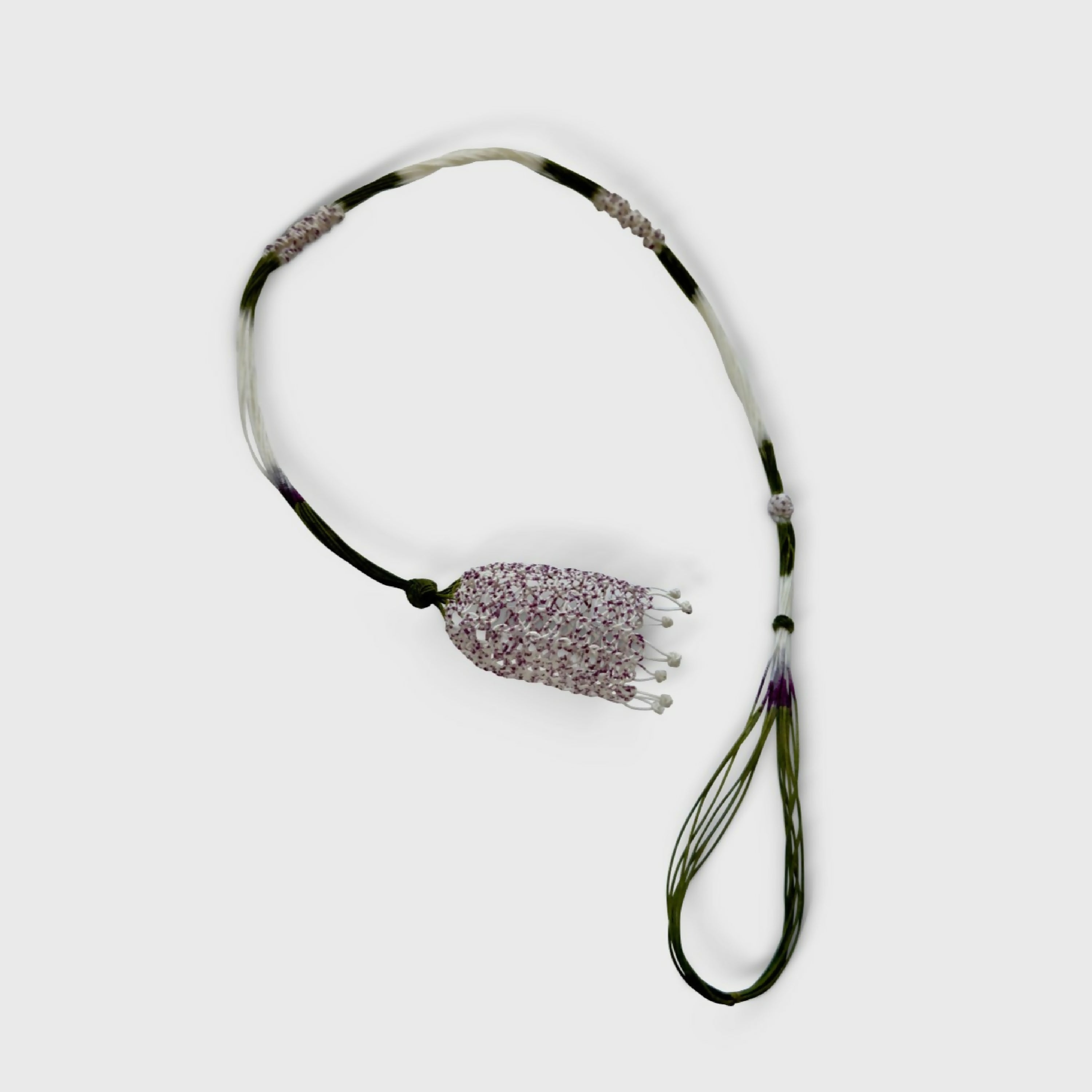 Collier en soie tulipe | EMPREINTES Paris