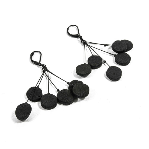 boucles_doreilles_kuro_tenchi_triple_charcoal_eskimeit copie | EMPREINTES Paris - EMPREINTES Paris