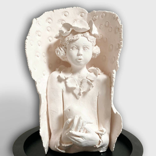 sculpture_dame_a_loiseau_serge_nicole_porcelaine copie | EMPREINTES Paris - EMPREINTES Paris