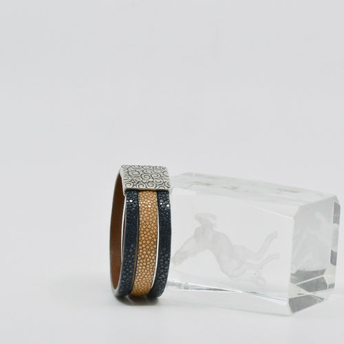 manchette_telu_en_galuchat_sylvie_zarnowski copie | EMPREINTES Paris - EMPREINTES Paris