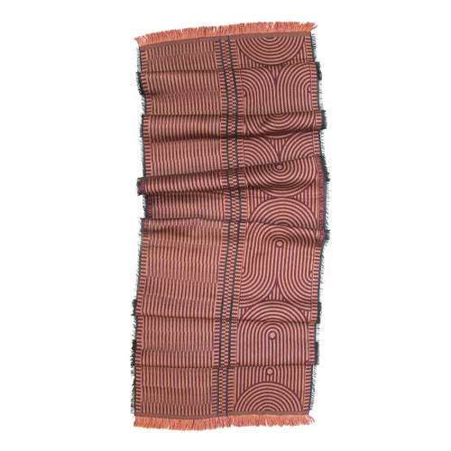 echarpe_midi_laine_soie_supersonique_mecanique_bordeaux_argile_sophie_guyot_soieries copie | EMPREINTES Paris - EMPREINTES Paris