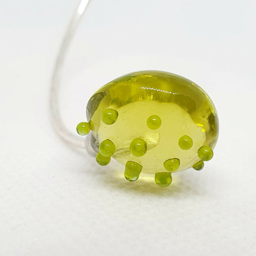 Bracelet jonc en verre couleur verte | EMPREINTES Paris - EMPREINTES Paris