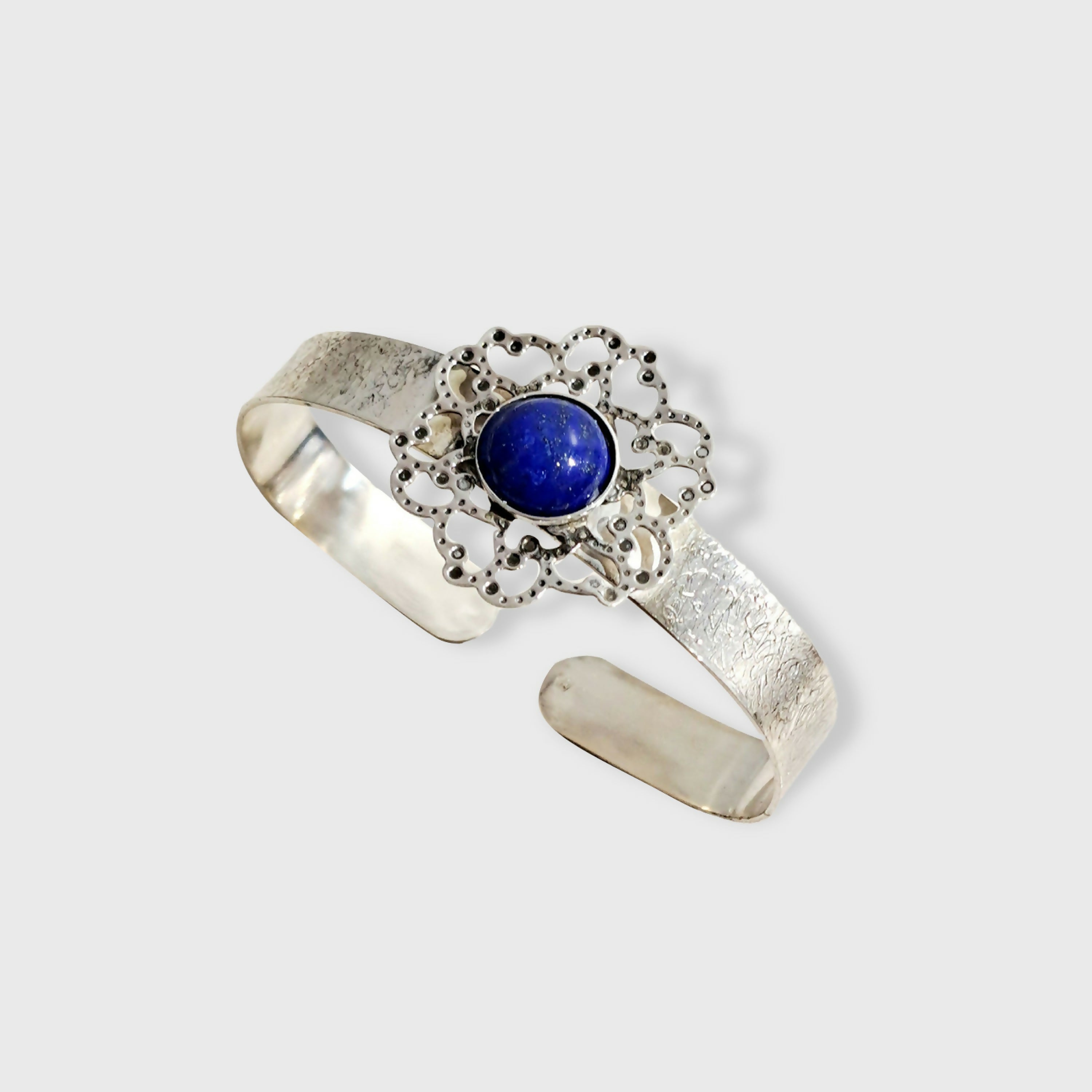Bracelet argent lapis lazuli | EMPREINTES Paris