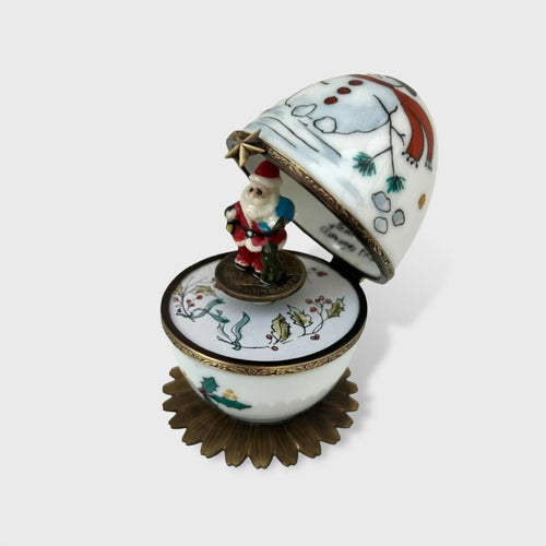 Boite à musique de Noël bonhomme de neige | EMPREINTES Paris - EMPREINTES Paris