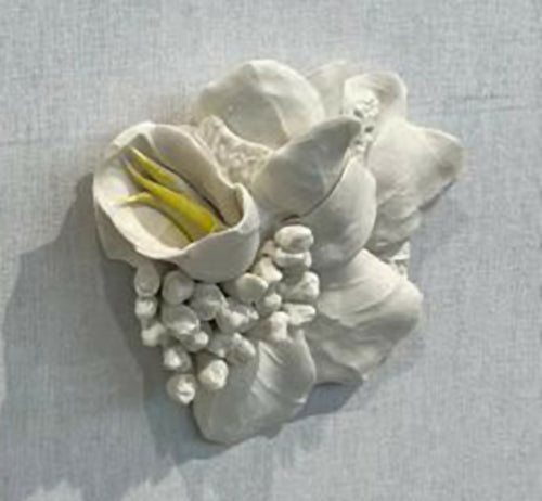 Composition murale en porcelaine - florale | EMPREINTES Paris - EMPREINTES Paris