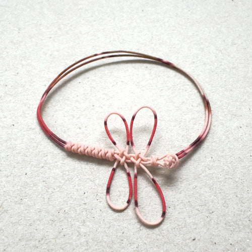Bracelet Libellule rose | EMPREINTES Paris - EMPREINTES Paris