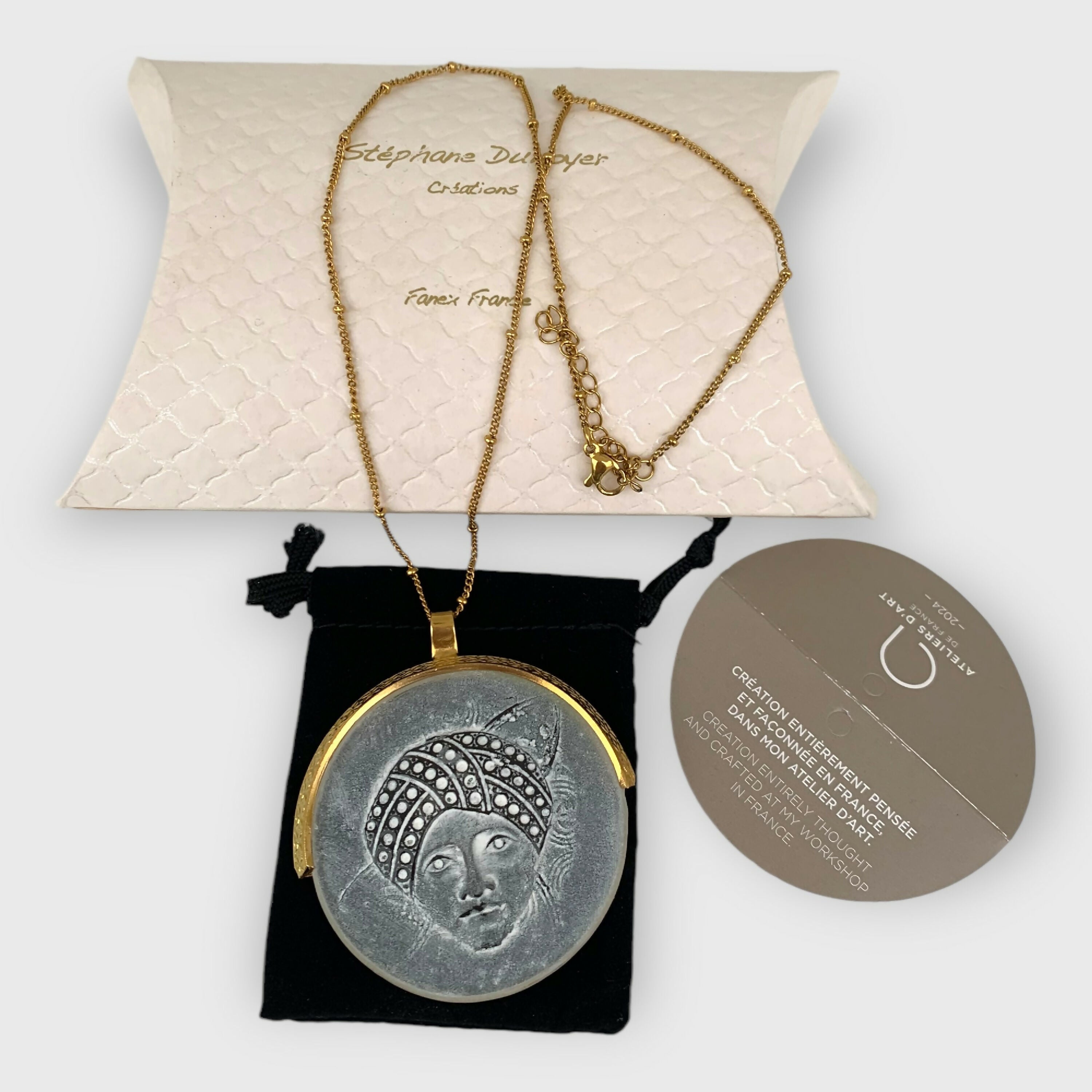 cadeau bijou, ethnic chic, fleur, floral, frais, printemps, art nouveau, art deco, romantique, collier femme, bijoux féminin, artisanat d’art, made in France, upcycling, bijoux de créateur, bohème chic, bobo parisien, hippie chic, bijou haute fantaisie, cadeau ideal femme, cadeau fete des meres, cadeau anniversaire | EMPREINTES Paris