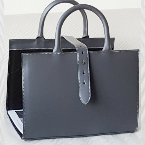 porte_revues_en_cuir_gris_midipy copie | EMPREINTES Paris - EMPREINTES Paris