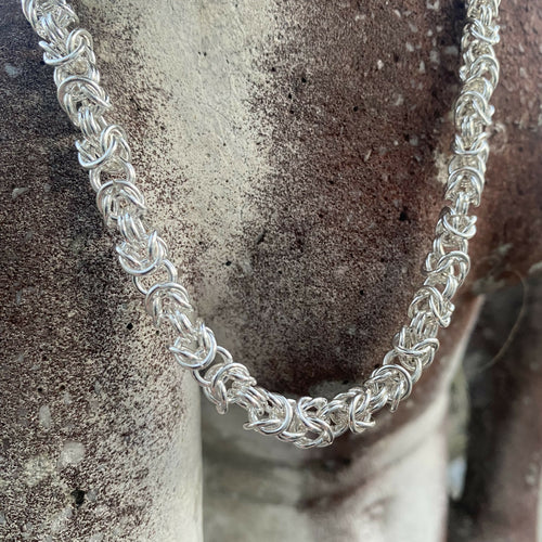 collier_maille_byzantine_en_argent_massif_artyssia copie | EMPREINTES Paris - EMPREINTES Paris