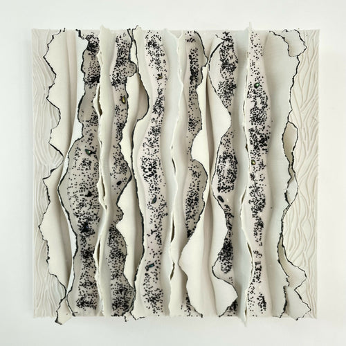 bas_relief_tableau_papier_porcelaine_collection_ecorce_et_verre_noir_guenaelle_grassi copie | EMPREINTES Paris - EMPREINTES Paris