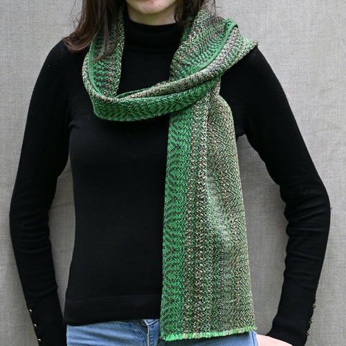 echarpe_vert_clair_creation_tissages_francois_vieillard copie | EMPREINTES Paris - EMPREINTES Paris