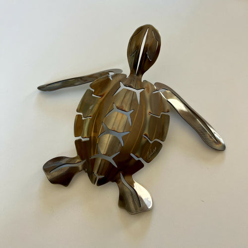 Sculpture Tortue Verte | EMPREINTES Paris - EMPREINTES Paris