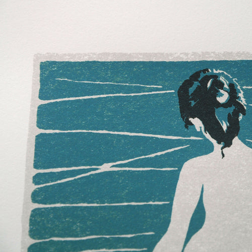 ichijo_narumi_femmes_nue_assise_dans_leau_serigraphie_le_trou_de_la_serrure copie | EMPREINTES Paris - EMPREINTES Paris