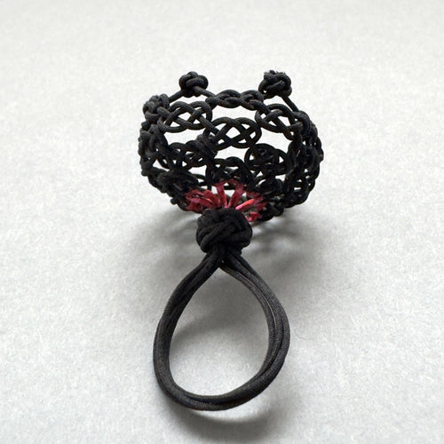 Bague noire Clochette | EMPREINTES Paris - EMPREINTES Paris