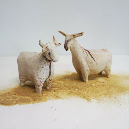 Crèche grès 5 sujets | EMPREINTES Paris - EMPREINTES Paris