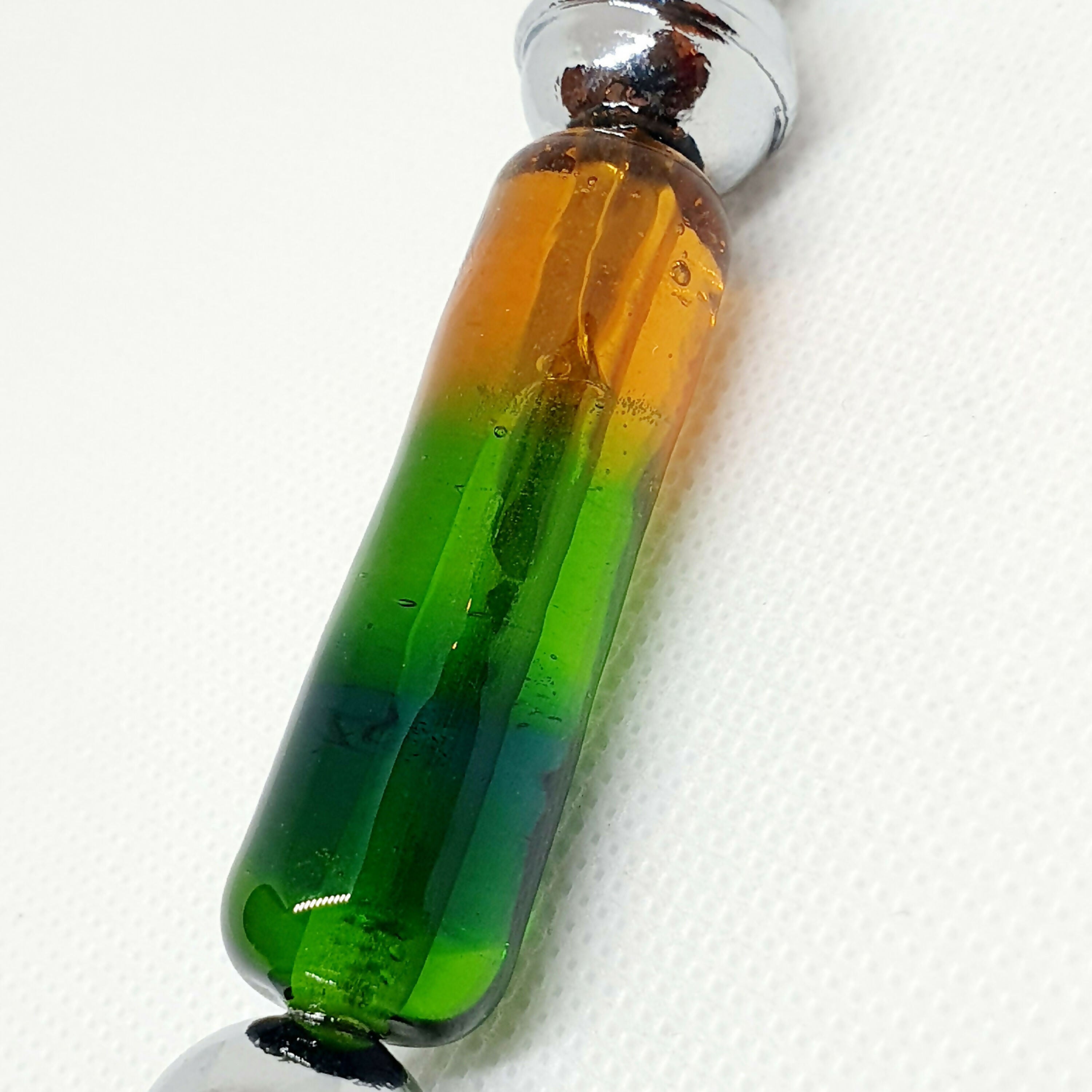 Couteau à fromage format traditionnel - Verres ambre et vert | EMPREINTES Paris