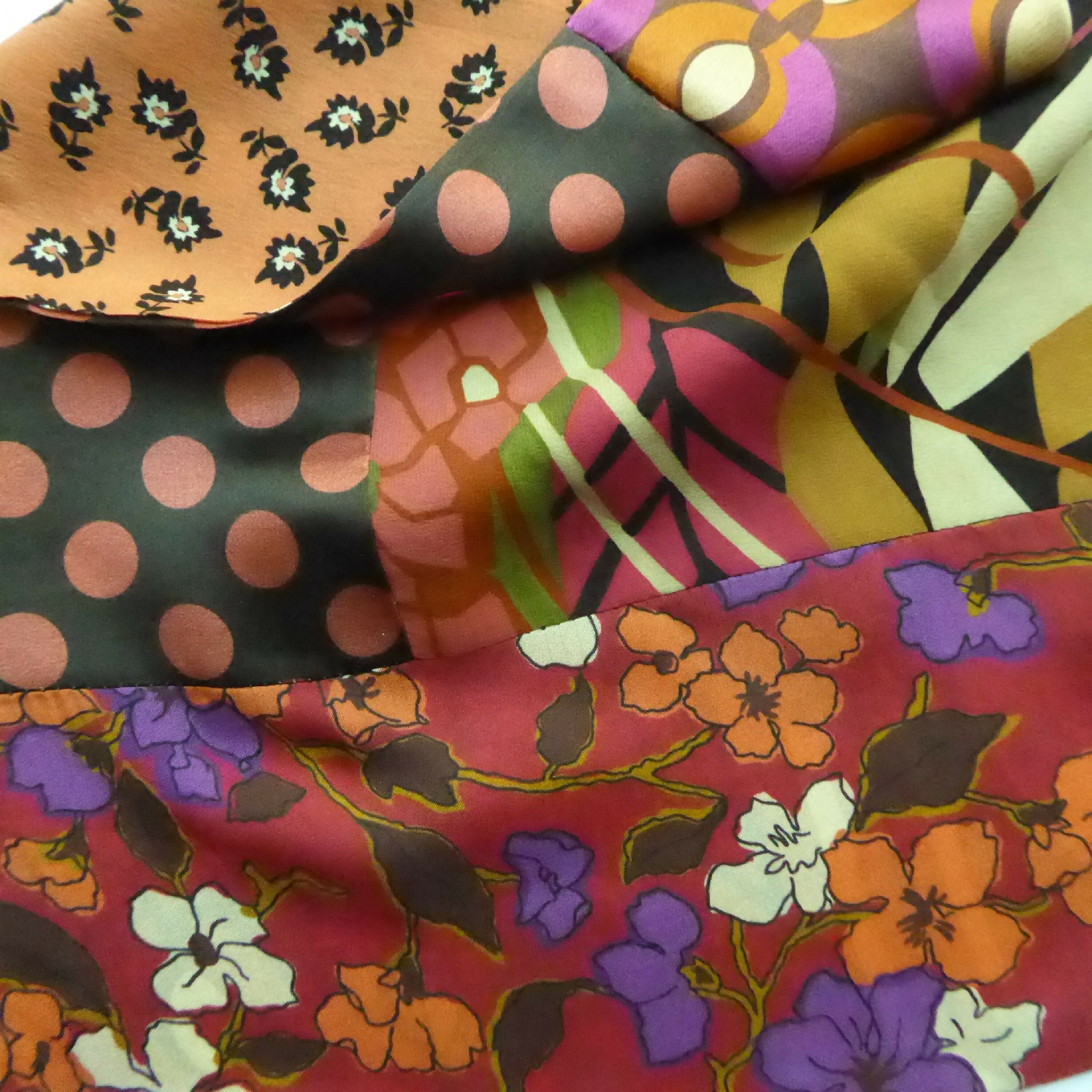 Foulard pointe soie- flower dot | EMPREINTES Paris