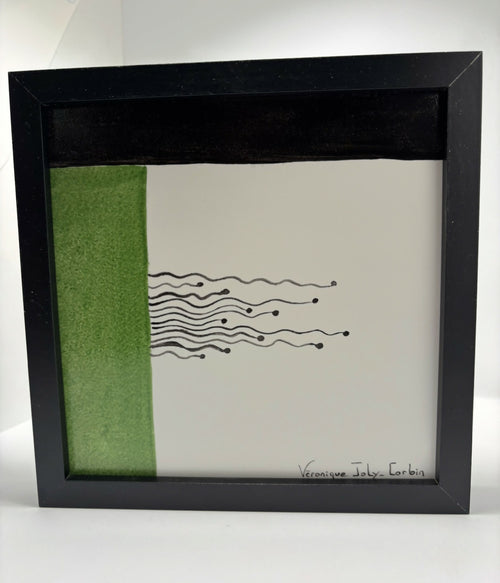 Tableau Carreau Graines de Soja | EMPREINTES Paris - EMPREINTES Paris