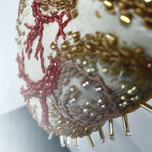 Sculpture Mon Coeur hérissé doré | EMPREINTES Paris - EMPREINTES Paris