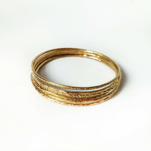 Bracelet Jonc martelé | EMPREINTES Paris - EMPREINTES Paris